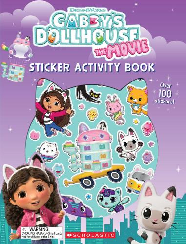 Gabby's Dollhouse: The Movie (Gabby's Dollhouse: Sticker Activity Book with Shiny Stickers