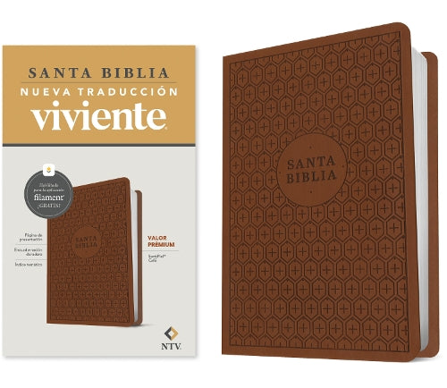 Biblia Valor Prémium Ntv Con Filament (Sentipiel, Café)
