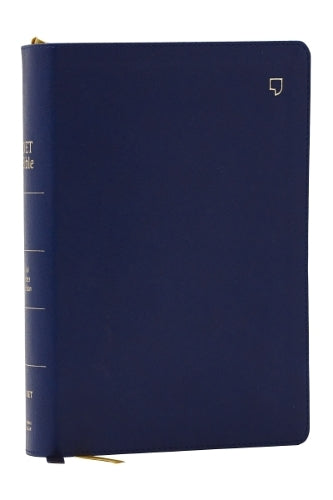 NET Bible, Full Notes Edition (NET, Blue Leathersoft, Comfort Print)