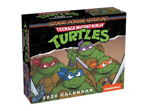 Teenage Mutant Ninja Turtles Comic Art 2026 Day-To-Day Calendar