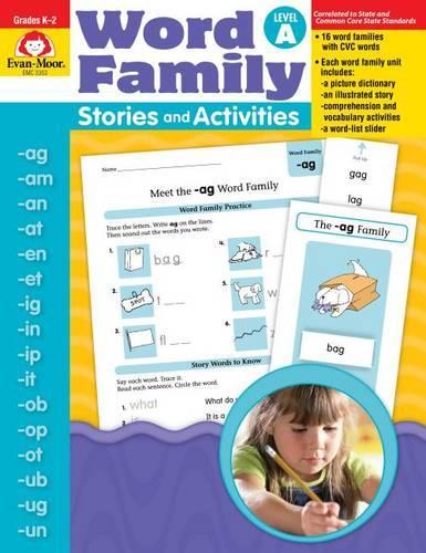 Word Family Stories and Activities, Kindergarten - Grade 2 (Level A), Teacher Resource
