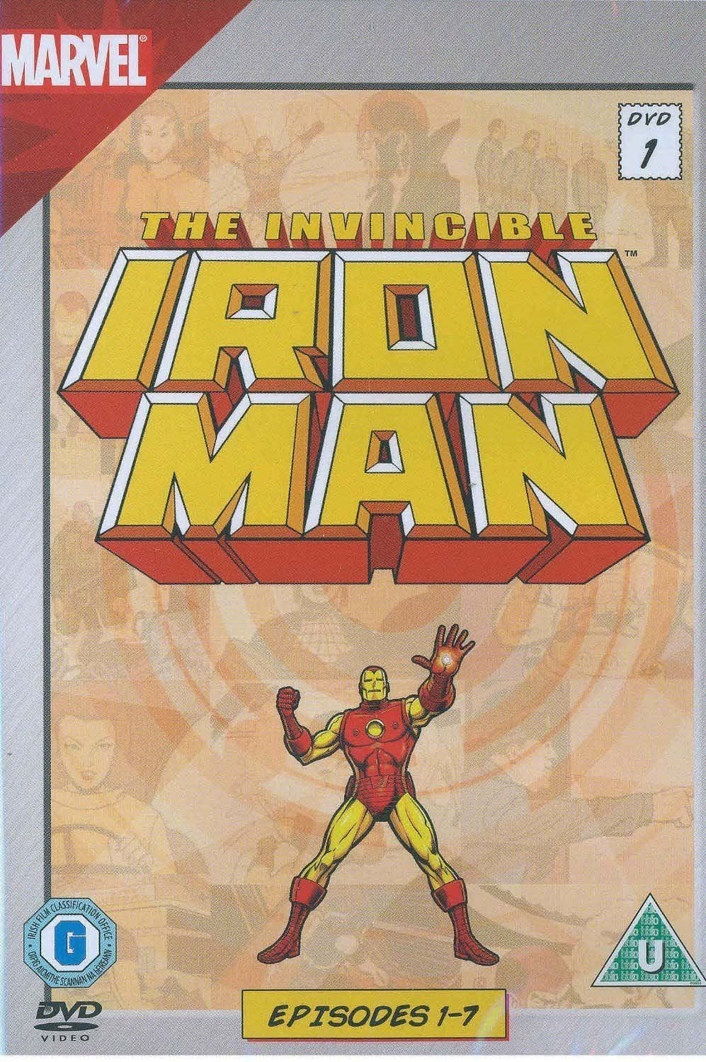 The Invincible Iron Man Series 1 1966 NON-USA FORMAT, PAL, Reg.2 United Kingdom
