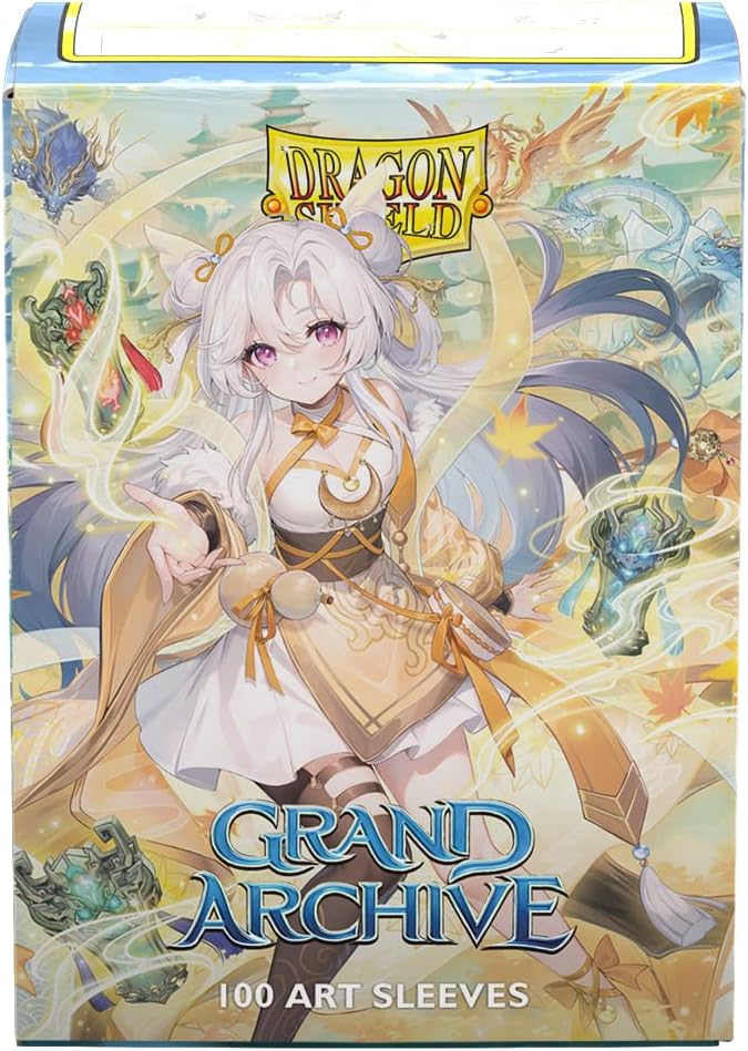 Dragon Shield Sleeves: Matte Art: Grand Archive: Guo Jia Heaven's Favored (100ct