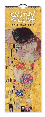 Gustav Klimt Slim Calendar 2026 (Art Calendar