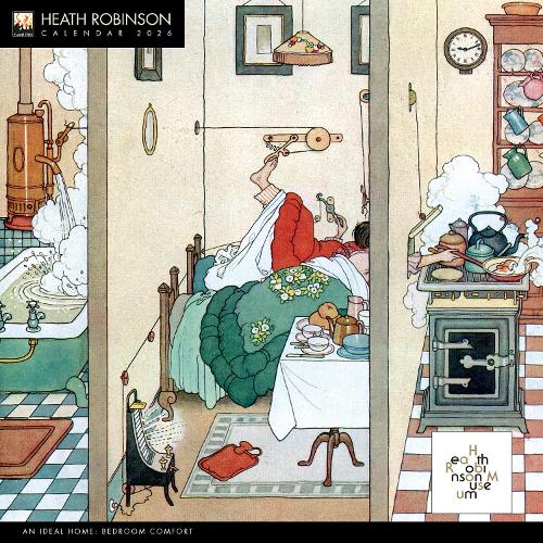 Heath Robinson Wall Calendar 2026 (Art Calendar