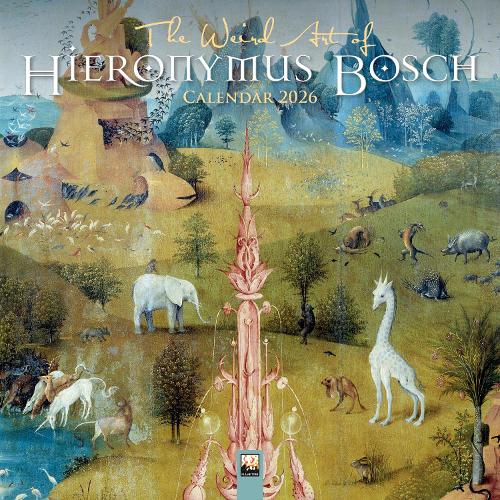The Weird Art of Hieronymus Bosch Wall Calendar 2026 (Art Calendar