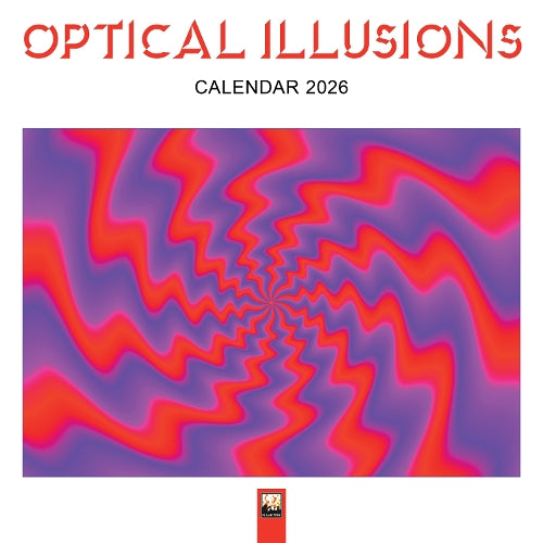 Optical Illusions Wall Calendar 2026 (Art Calendar