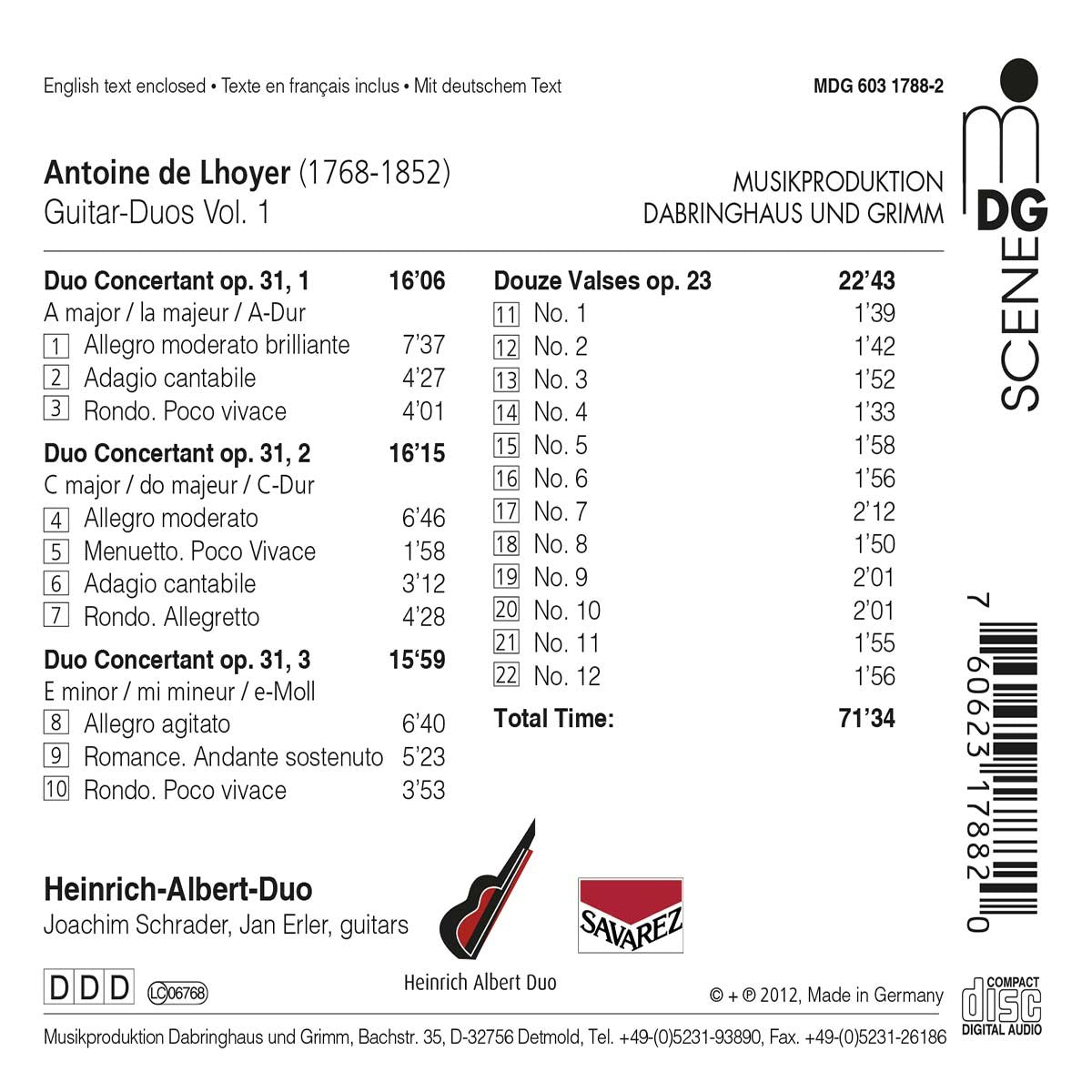 Heinrich Albert Duo