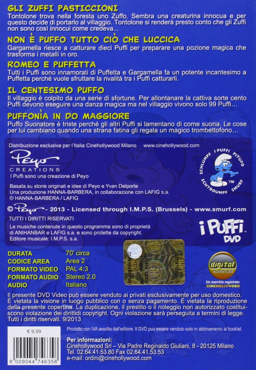 I Puffi - Romeo e Puffetta (+libretto da colorare