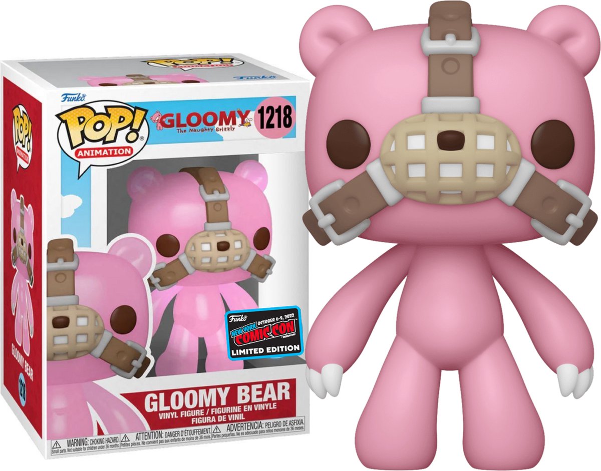 Gloomy Bear assortiment POP! Animation Vinyl figurines Gloomy The Naughty Grizzly Flocked Chase 9 cm (6