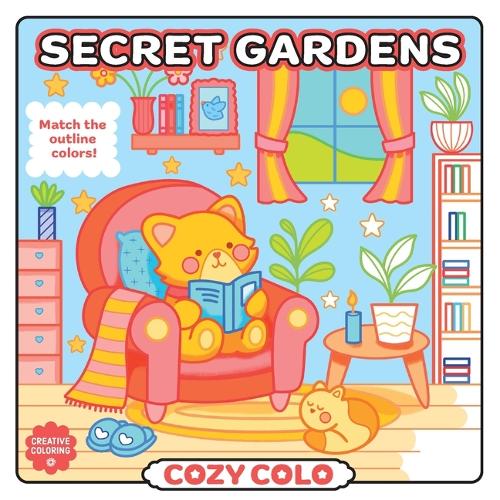 Secret Gardens (Cozy Coloring