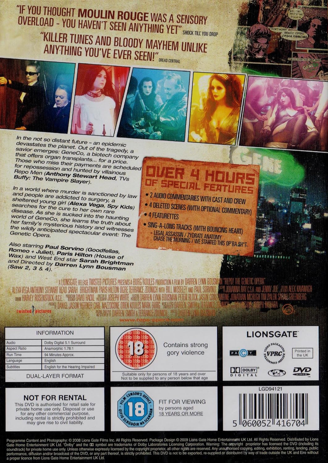 Darren Lynn Bousman - Repo! The Genetic Opera