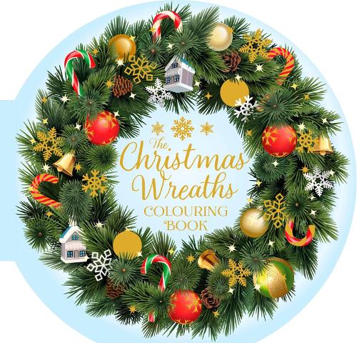 The Christmas Wreaths Colouring Book