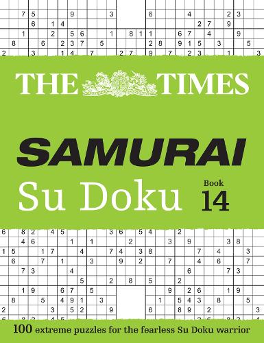 The Times Samurai Su Doku 14
