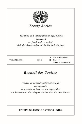 Treaty Series 3072 (English/French Edition)
