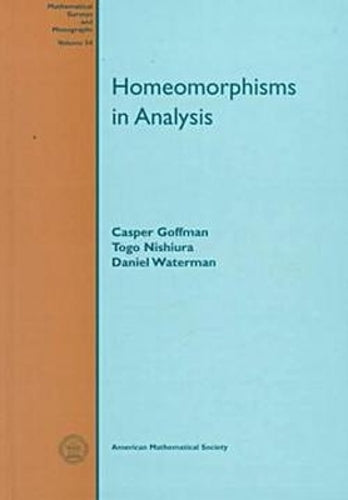Homeomorphisms in Analysis