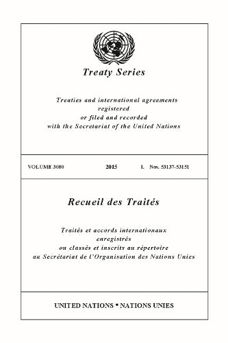 Treaty Series 3080 (English/French Edition)