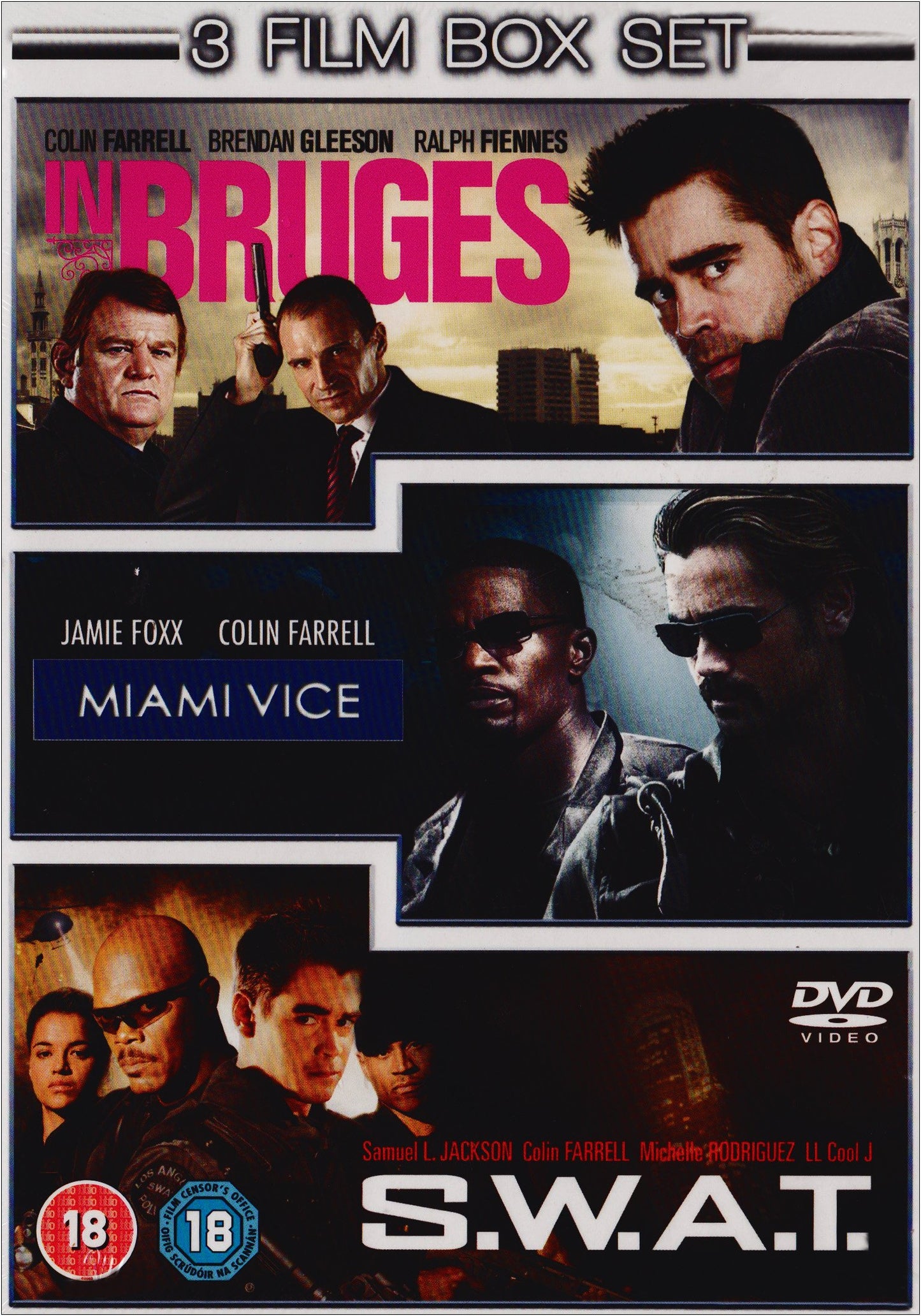 In Bruges/Miami Vice/S.W.A.T.