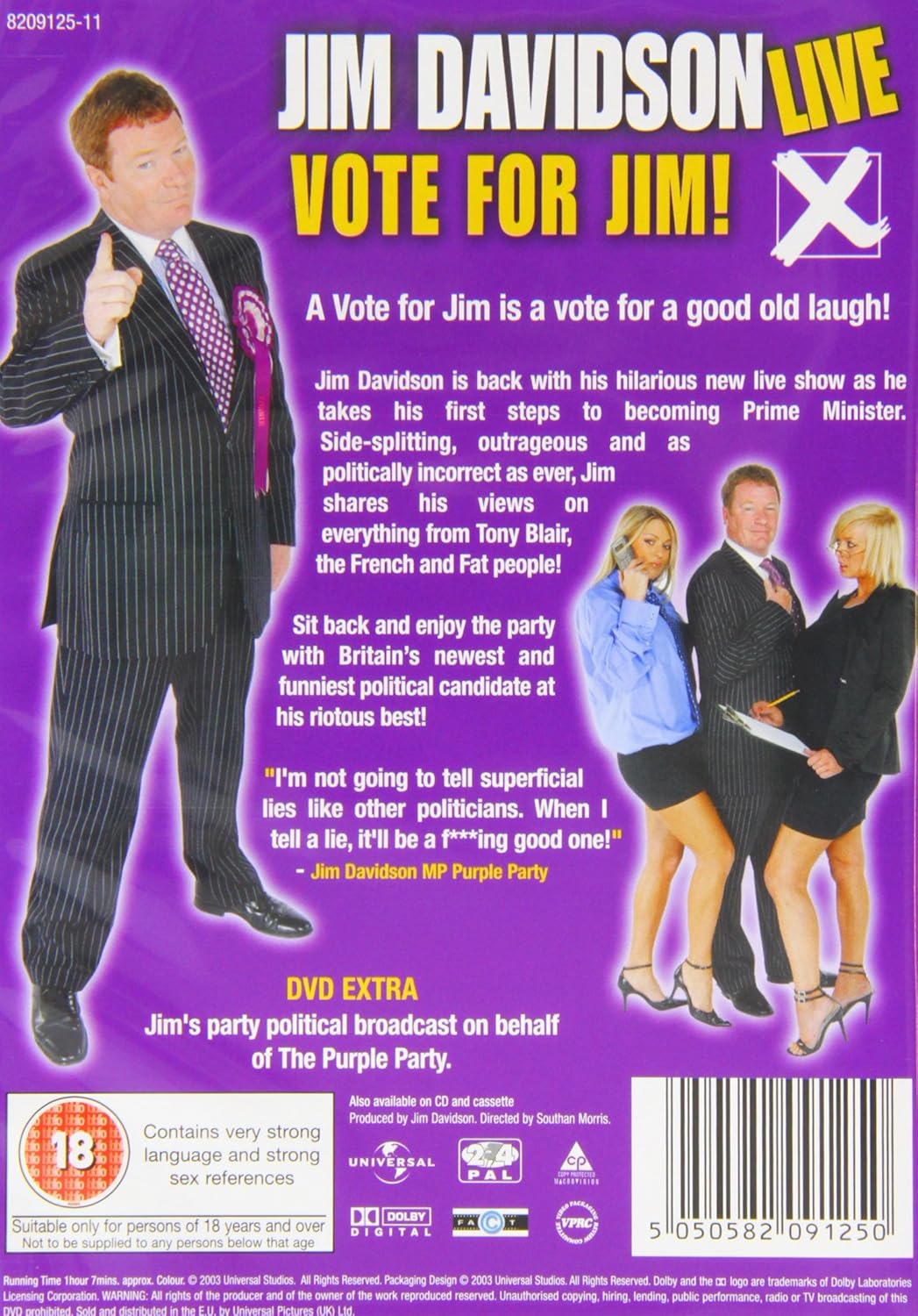 Jim Davidson - Vote For Jim