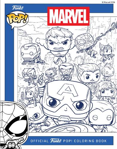 Marvel: The Official Avengers Funko POP! Coloring Book