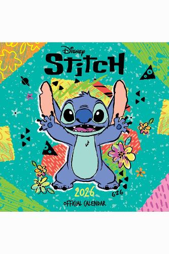 DISNEY STITCH 2026 SQUARE CALENDAR (MULTI-LANGUAGE