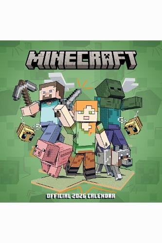 MINECRAFT 2026 SQUARE CALENDAR