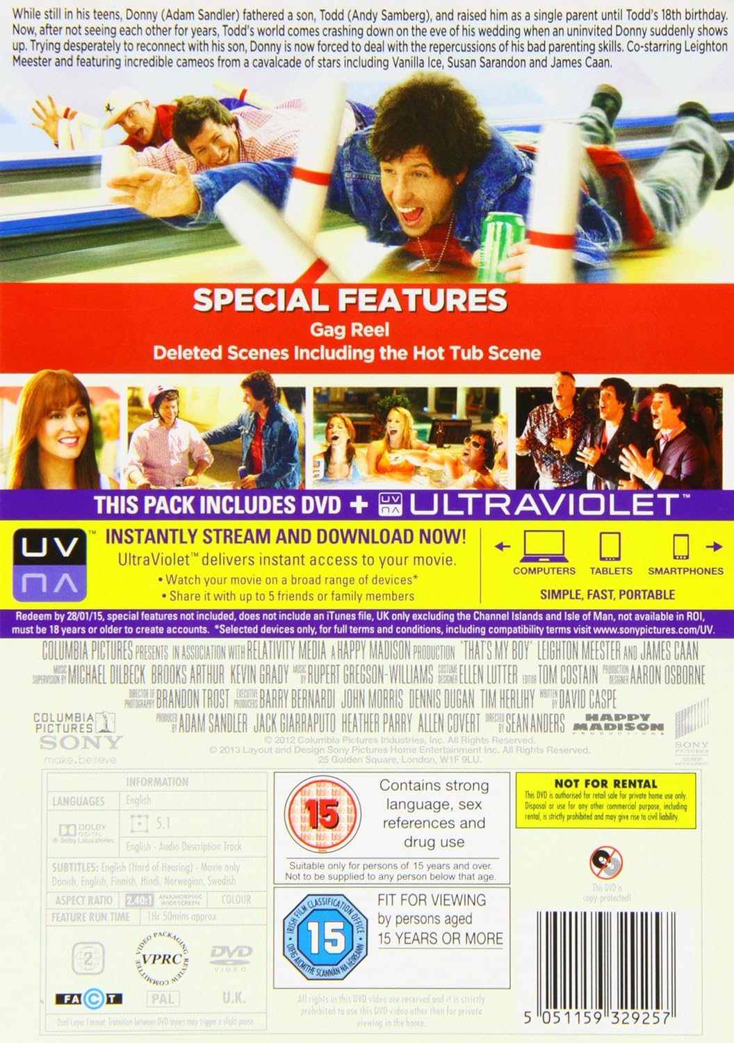 That's My Boy (DVD + UV Copy)