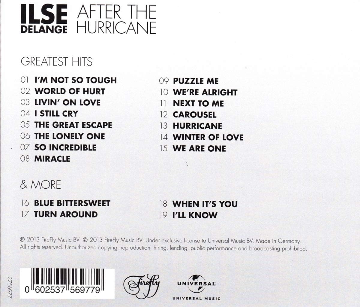 After The Hurricane Greatest Hits & More