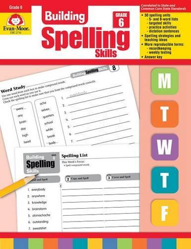Building Spelling Skills Grade 6+ Te