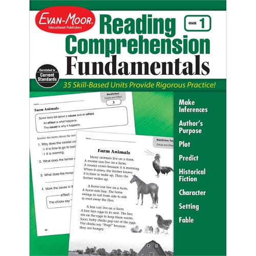 Reading Comprehension Fundamentals, Grade 1 Teacher Resource