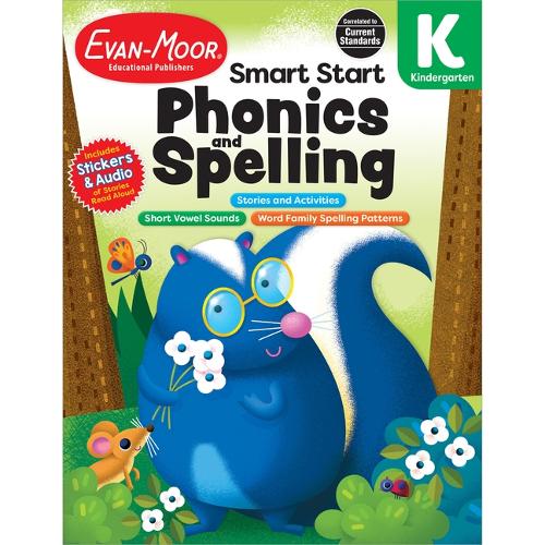Smart Start: Phonics and Spelling, Grade K Workbook