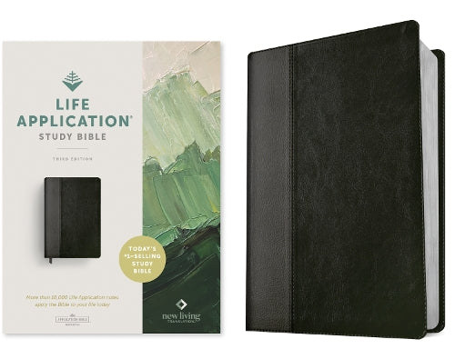 NLT Life Application Study Bible, Third Edition, Black