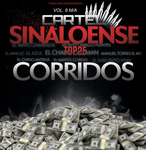 Movimiento Alterado Volumen 8 Cartel Sinaloense Top 25 Ladm-0061
