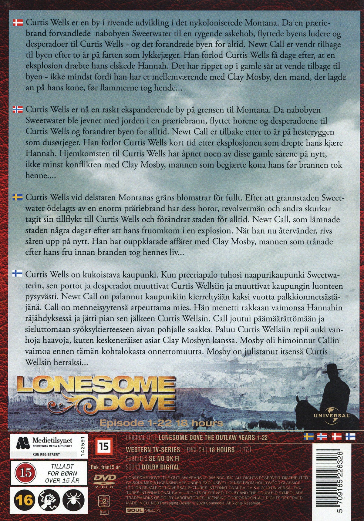 Lonesome Dove The Outlaw Years Complete