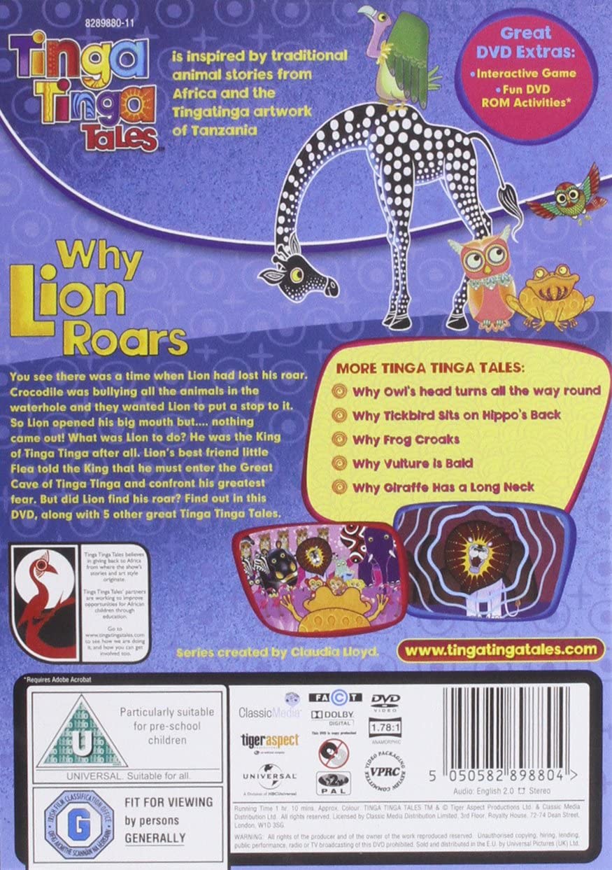 Tinga Tinga Tales: Why Lions Roar
