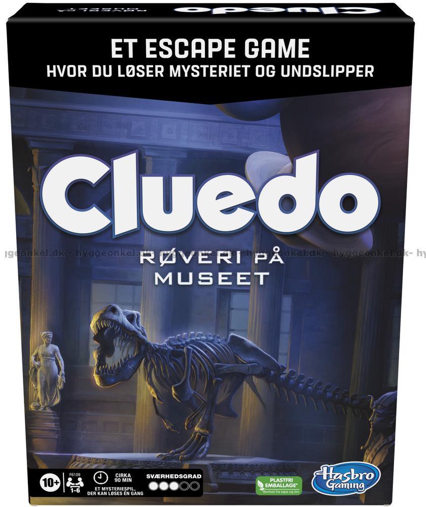 Cluedo Clue Board Game Robbery at the Museum, Clue Escape Room Game, Cooperative Family Game