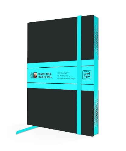 Black & Blue Artisan Paperback Notebook