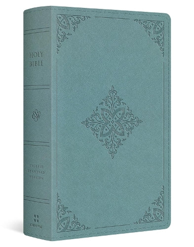ESV Single Column Heritage Bible (TruTone, Paris Sky, Fleur-de-lis Design