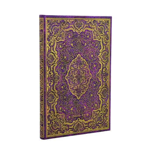 2027 Picaresque Maxi 18-Month Hardcover Dayplanner (Elastic Band Closure) Vertical