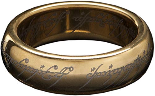 LORD OF THE RINGS THE ONE RING (WITH RUNES) - SZ 9