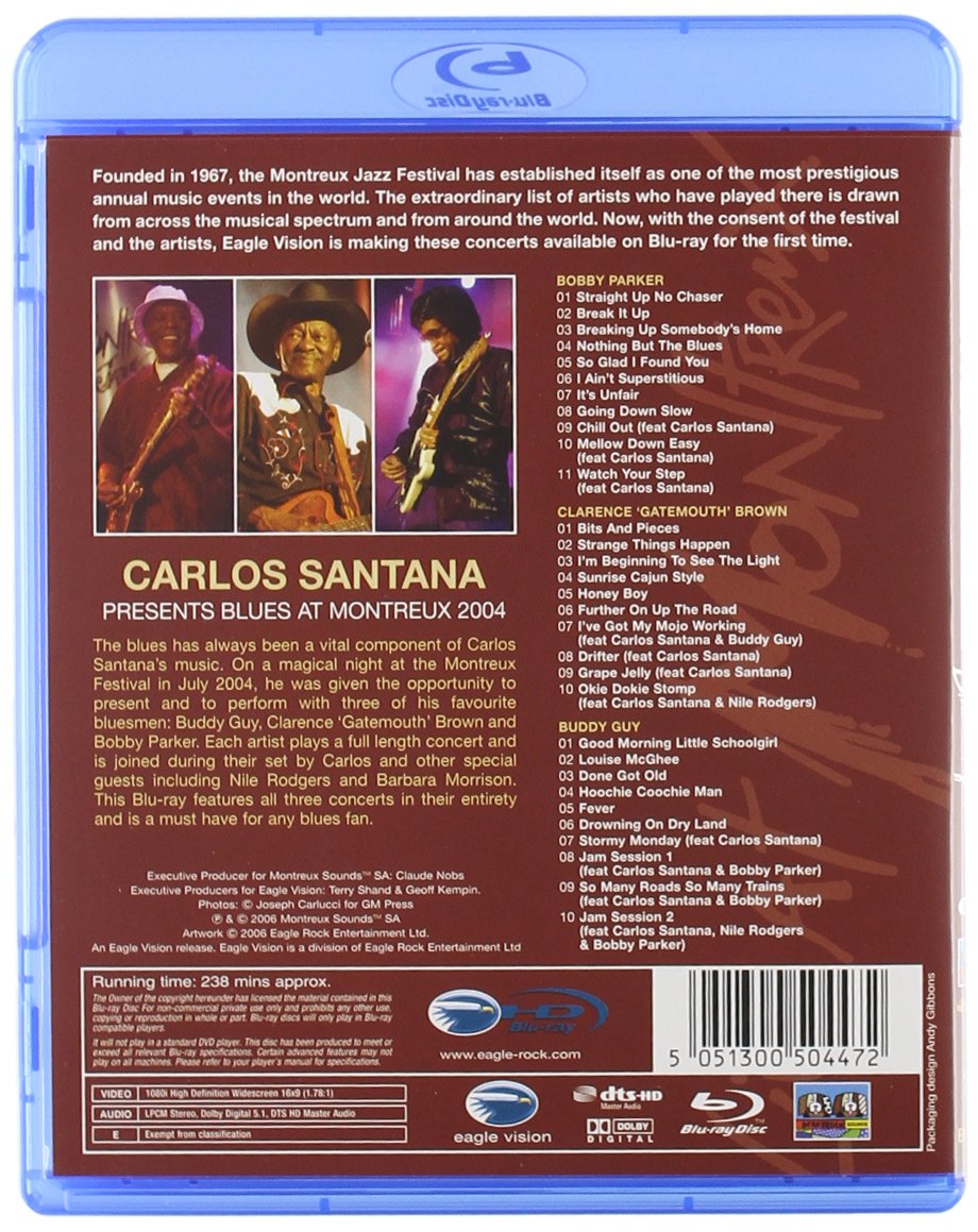 Santana Pres.Blues At Montreux