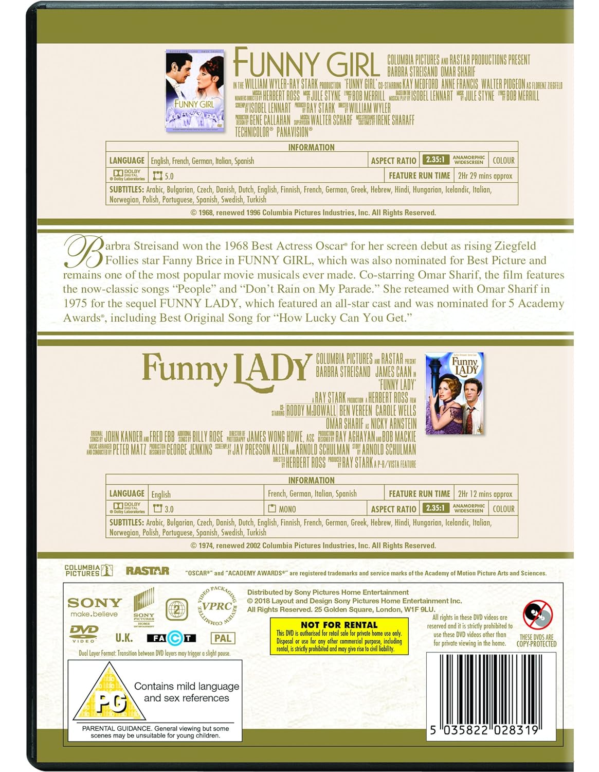 Funny Girl / Funny Lady