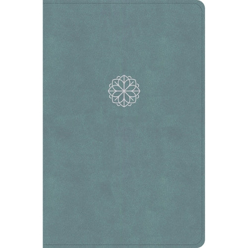 CSB Personal Size Giant Print Bible, Earthen Teal, Indexed