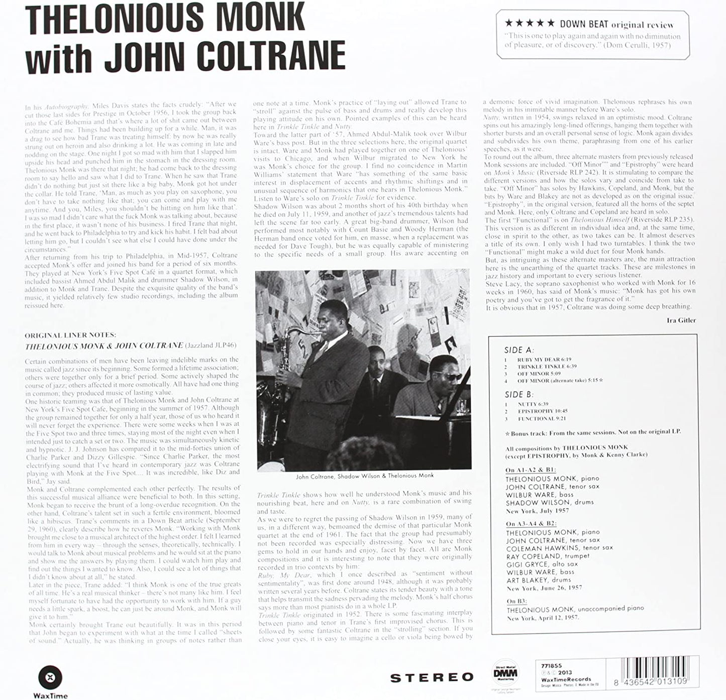 Thelonious With John
