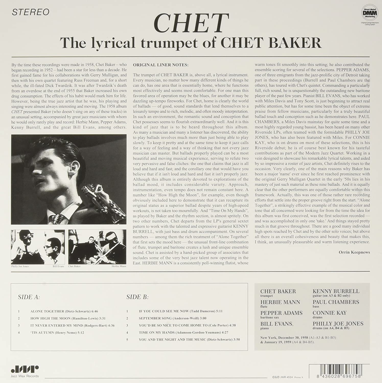 Chet - The Lyrical Trumpet of Chet