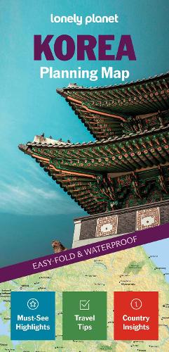 Lonely Planet Korea Planning Map