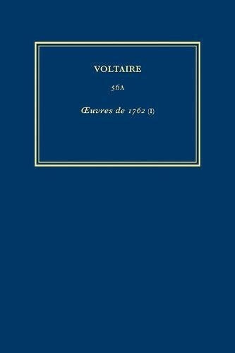 Œuvres complètes de Voltaire (Complete Works of Voltaire) 56A