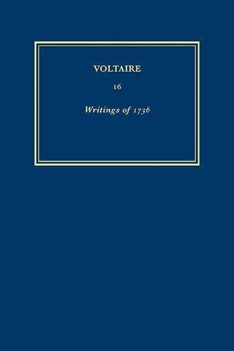 Œuvres complètes de Voltaire (Complete Works of Voltaire) 16