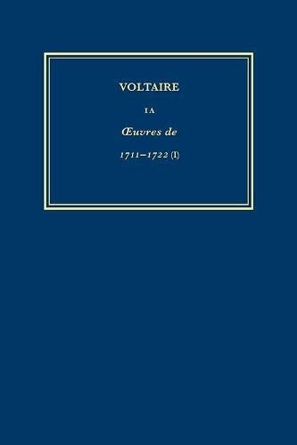 Œuvres complètes de Voltaire (Complete Works of Voltaire) 1A