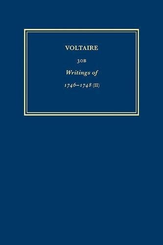 Œuvres complètes de Voltaire (Complete Works of Voltaire) 30B